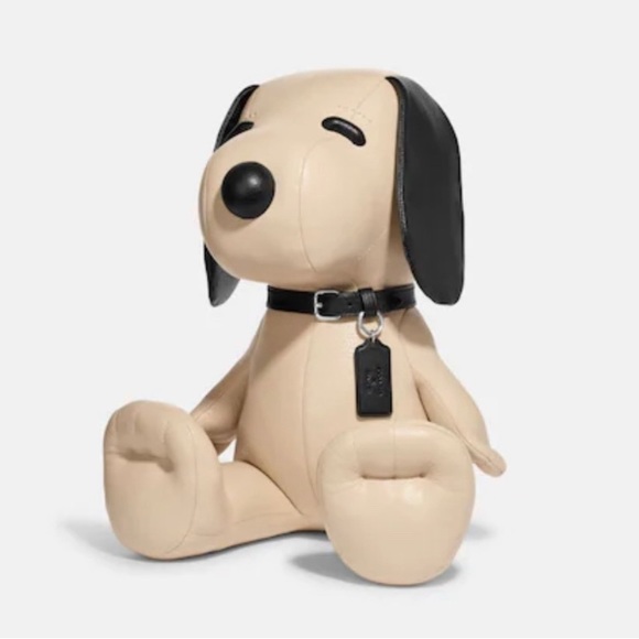 Coach Other - 💜Coach X Peanuts Snoopy Collectible Signature Canvas Doll White